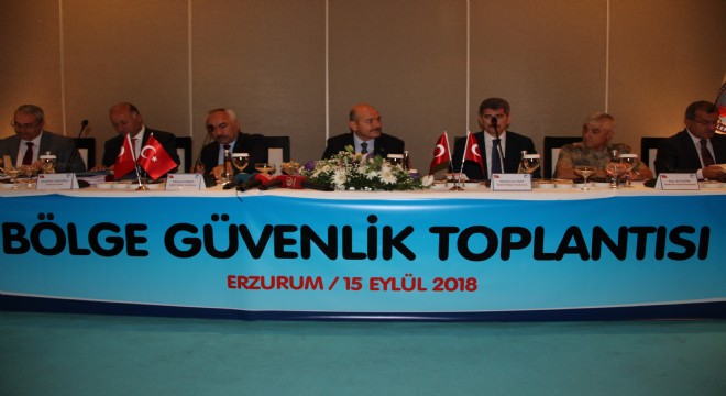 Erzurum'da Bölge Güvenlik Zirvesi
