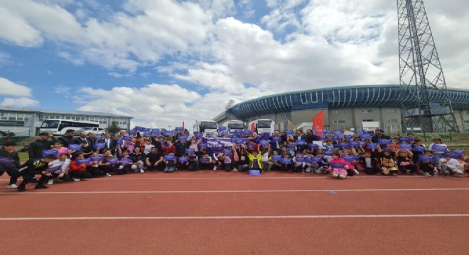Erzurum'da Çocuk Atletizm Günü etkinliği