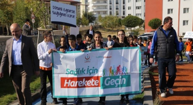Erzurum'da ‘Dünya Yürüyüş Günü' etkinliği