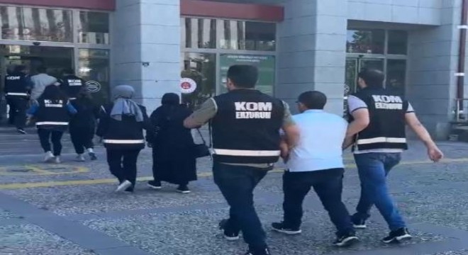 Erzurum'da FETÖ operasyonu; 4 şüpheli yakalandı