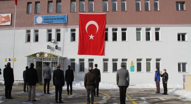 Erzurum'da İstiklal Marşı coşkusu