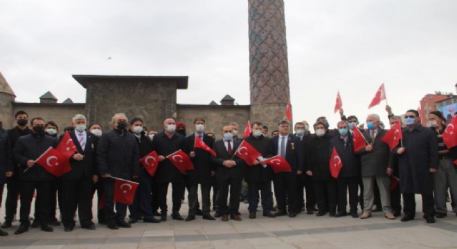 Erzurum'da STK'lardan 104 amirale tepki