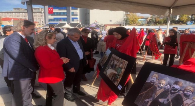 Erzurum'da Yüzyıla Yürüyen Sergi
