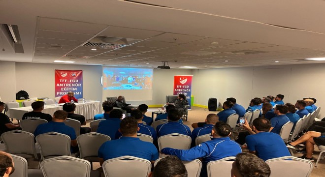 Erzurum'da antrenör eğitim programları devam ediyor