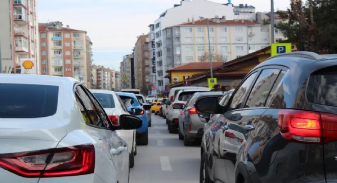 Erzurum'da araç sayısı 122 bin 326'ya ulaştı