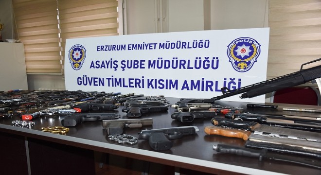 Erzurum'da aranan bin 356 şahıs yakalandı