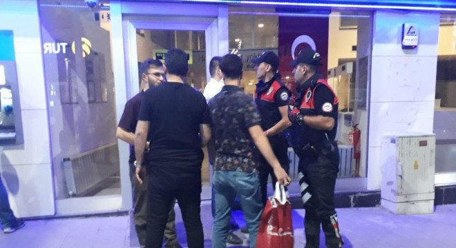 Erzurum'da asayiş uygulaması