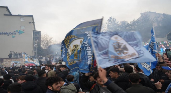 Erzurum'da büyük coşku