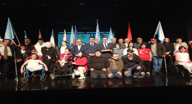 Erzurum'da engelliler haftası etkinliği