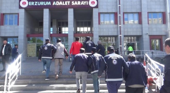 Erzurum'da kaçak göçmen operasyonu