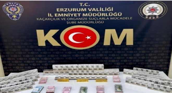 Erzurum'da kaçakçılık operasyonu: 1 tutuklama