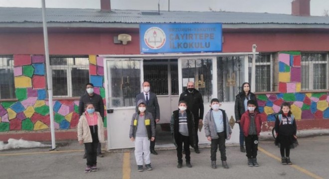 Erzurum'da köy okulları yüz yüze eğitime başladı