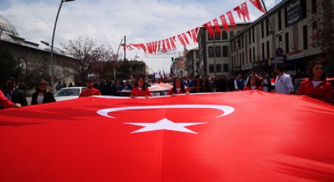 Erzurum'da milli coşku doruktaydı