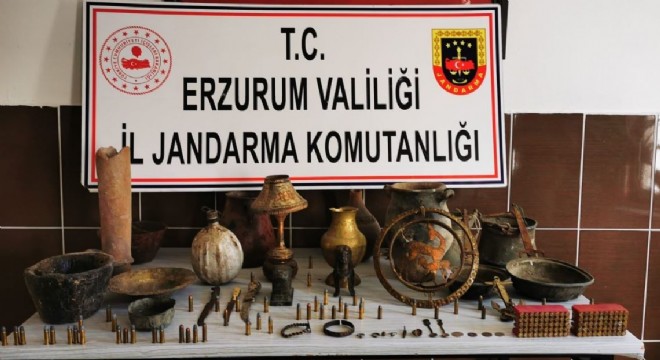 Erzurum'da tarihi eser kaçakçılık operasyonu