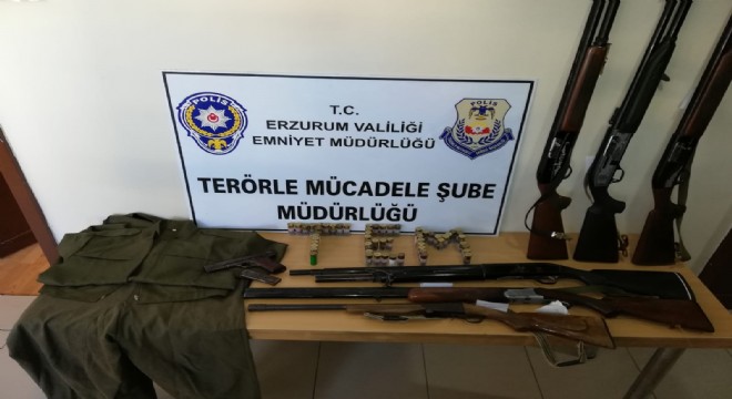 Erzurum'da terör operasyonu
