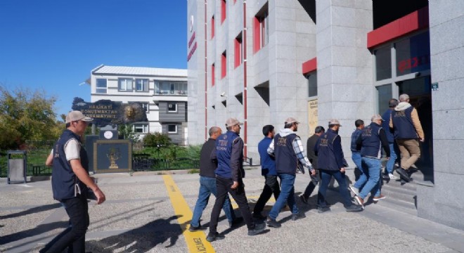 Erzurum'da terör operasyonu