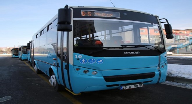 Erzurum'da toplu taşımaya zam