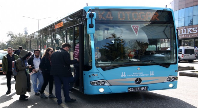 Erzurum'da toplu ulaşımda düzenleme