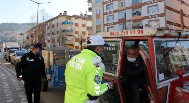 Erzurum'da trafik uygulaması