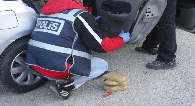 Erzurum'da uyuşturucu operasyonu