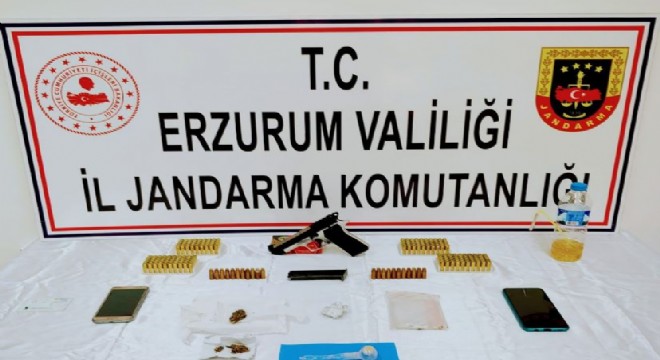 Erzurum'da uyuşturucu operasyonu