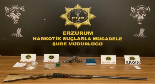 Erzurum'da uyuşturucu operasyonu: 6 tutuklama