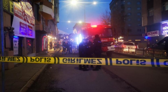 Erzurum'da yangın: 1 gözaltı