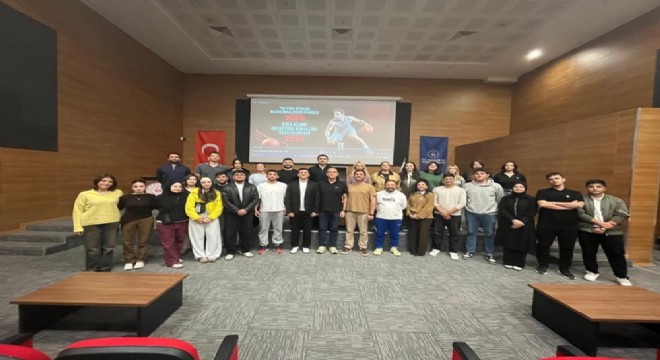 Erzurum'da yeni basketbol kuralları anlatıldı
