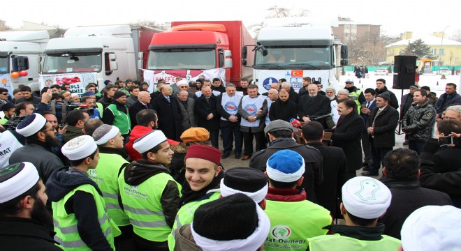 Erzurum'dan Halep'e yardım