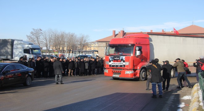 Erzurum'dan Halep'e yardım köprüsü