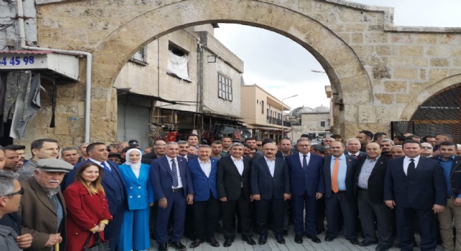 Erzurum'dan Tarsus'a siyasi destek