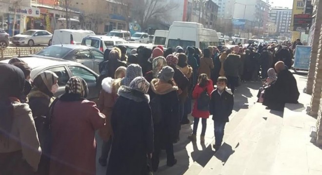 Erzurum'dan aymazlık görüntüsü