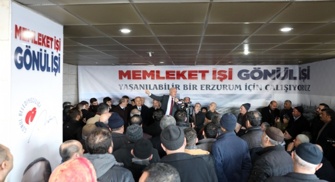 “Erzurum için güzel düşlerimiz var”