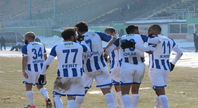 Erzurumspor 2'inci sıraya yükseldi