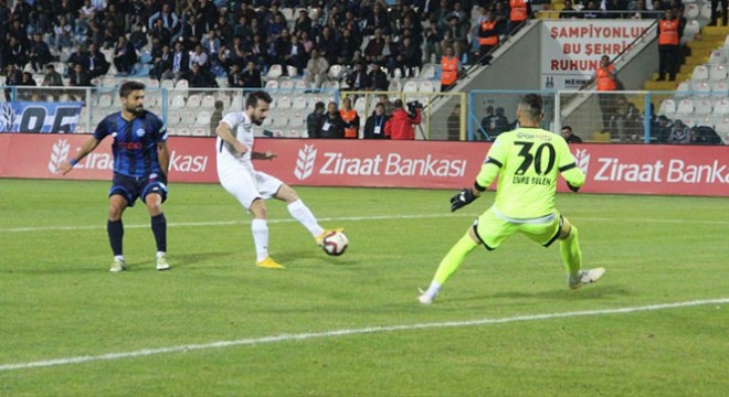 Erzurumspor 2'inci yarıda 10'uncu sırada