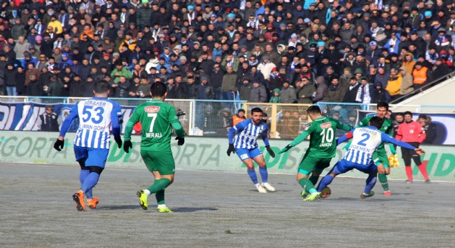 Erzurumspor 2'inci yarıya yenilgiyle başladı