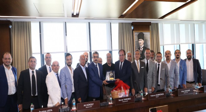 Erzurumspor Başkanı Yılmaz TFF'deydi
