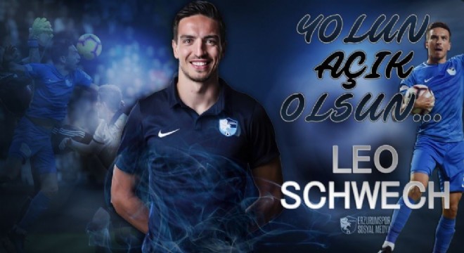 Erzurumspor Leo Schwechlen'e veda etti