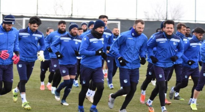 Erzurumspor, Samsunspor maçı hazırlıklarını sürdürdü