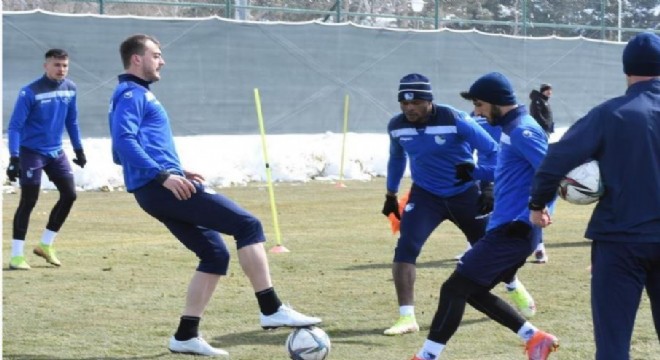 Erzurumspor'da Balıkesirspor maçı hazırlığı
