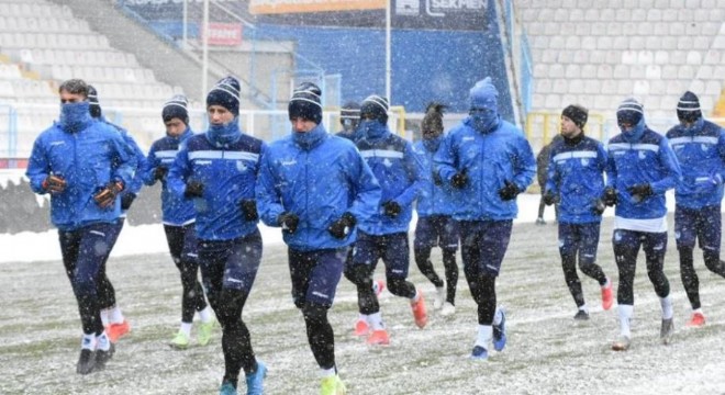 Erzurumspor'da Bandırmaspor maçı mesaisi