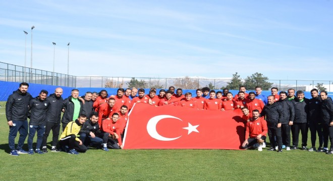 Erzurumspor'da Cumhuriyet Bayramı coşkusu