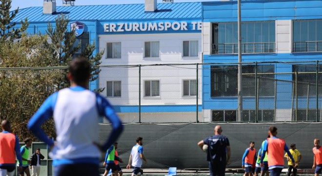 Erzurumspor'da Denizli maçı mesaisi