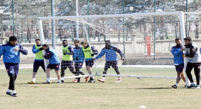 Erzurumspor'da Gazişehir mesaisi