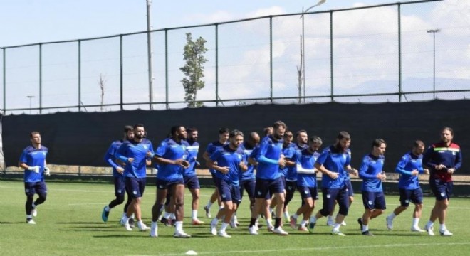Erzurumspor'da Manisa maçı mesaisi