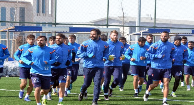 Erzurumspor'da Tepecikspor maçı mesaisi