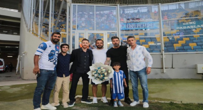 Erzurumspor'da bir ilk