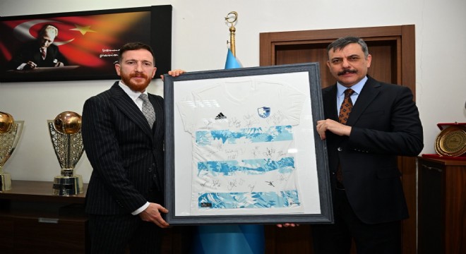 Erzurumspor'dan Çiftçi'ye teşekkür