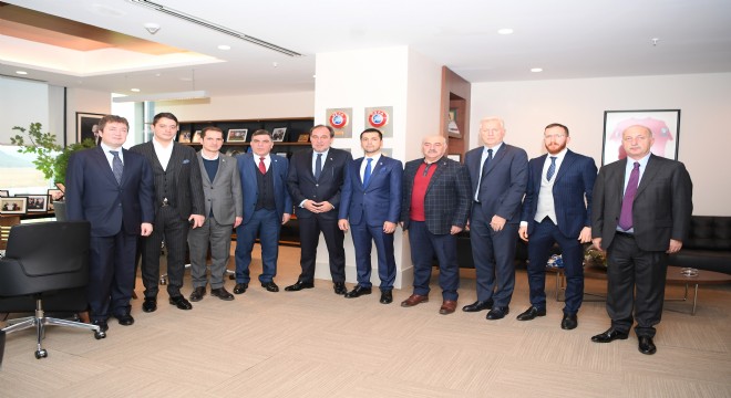 Erzurumspor'dan Demirören'e ziyaret