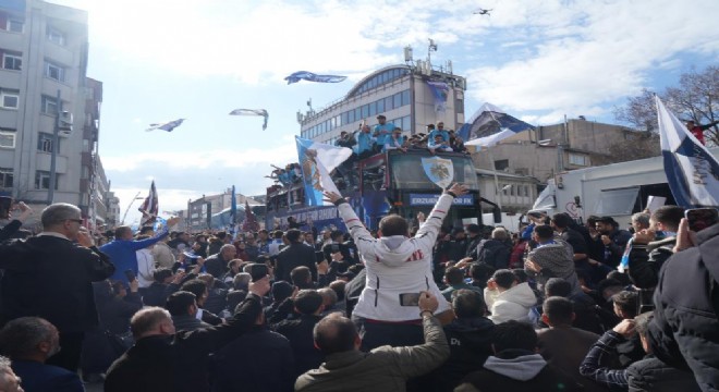 Erzurumspor'dan şampiyonluk turu